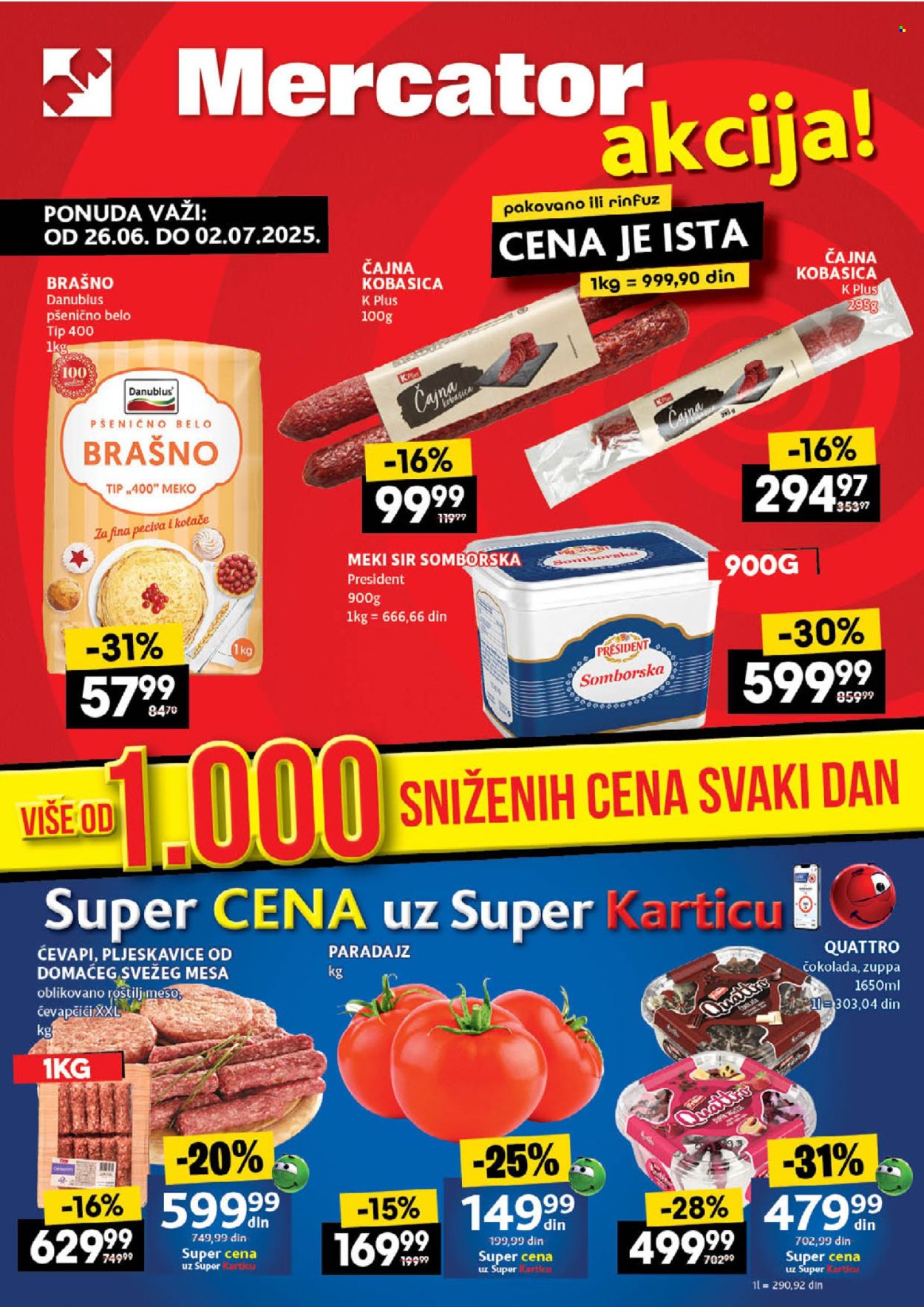 Mercator Centar katalog - 26.06.2025 - 02.07.2025. Stranica 1