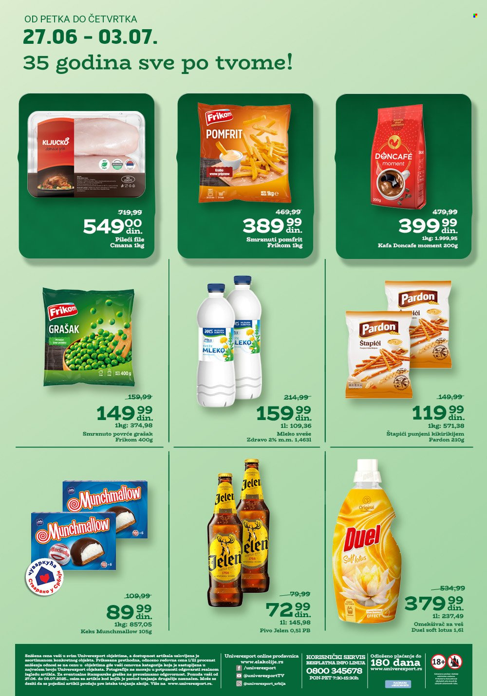 Univerexport katalog - 27.06.2025 - 03.07.2025. Stranica 1