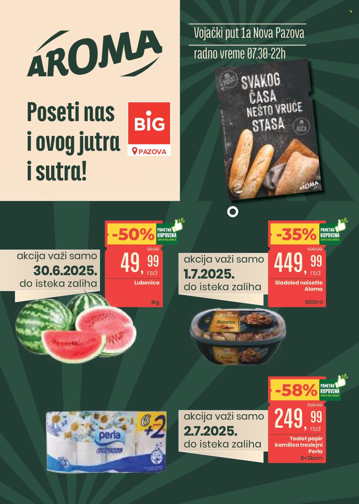 Aroma Market katalog - 30.06.2025 - 06.07.2025. Stranica 1