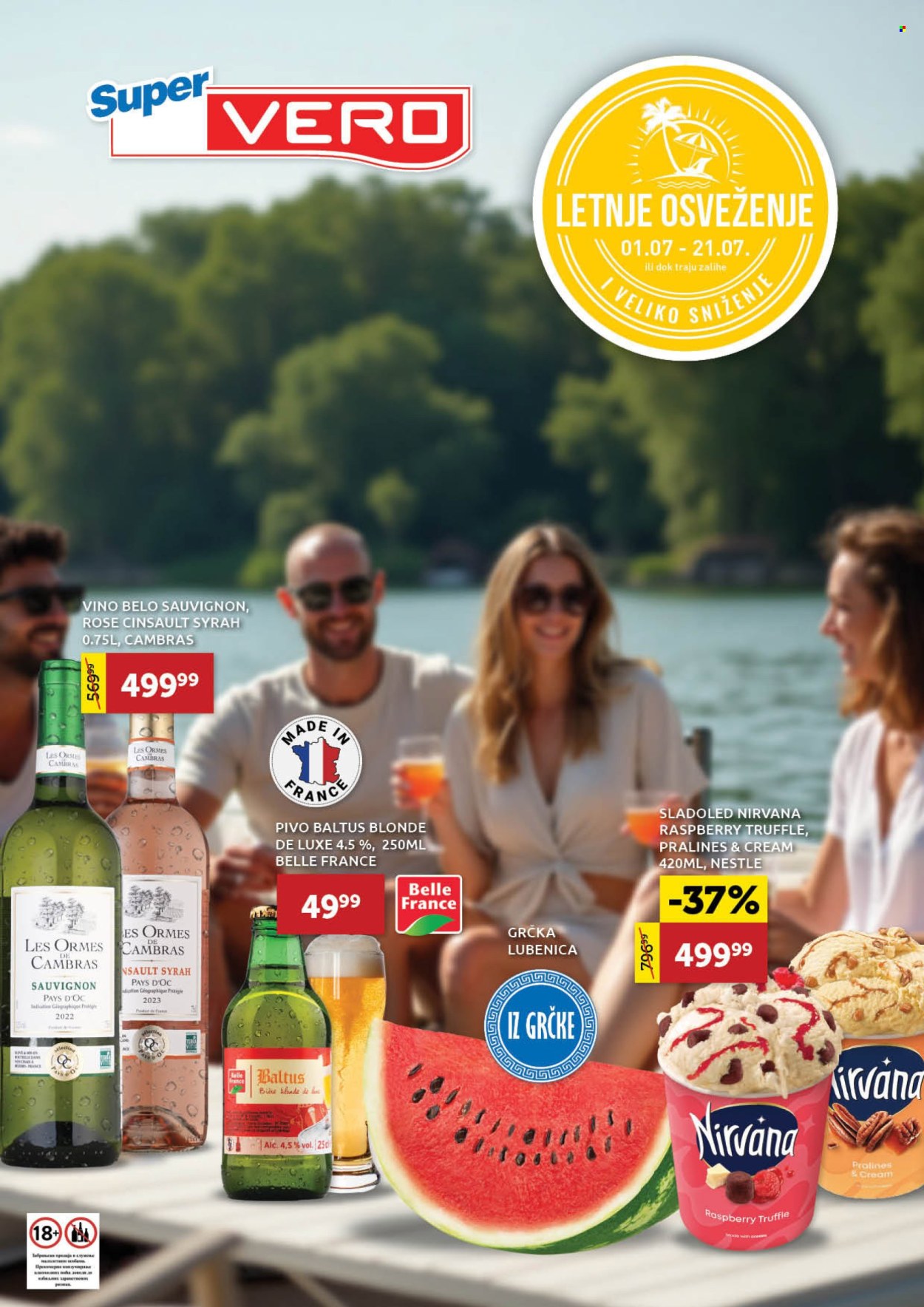 SuperVERO katalog - 01.07.2025 - 21.07.2025. Stranica 1