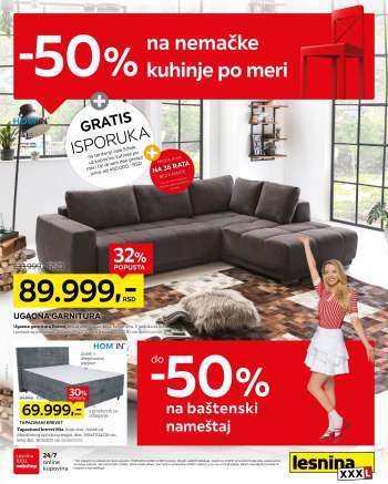 Lesnina XXXL katalog - 30.06.2025 - 27.07.2025.