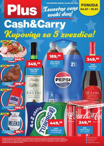 Plus Cash & Carry katalog - 04.07.2025 - 10.07.2025.