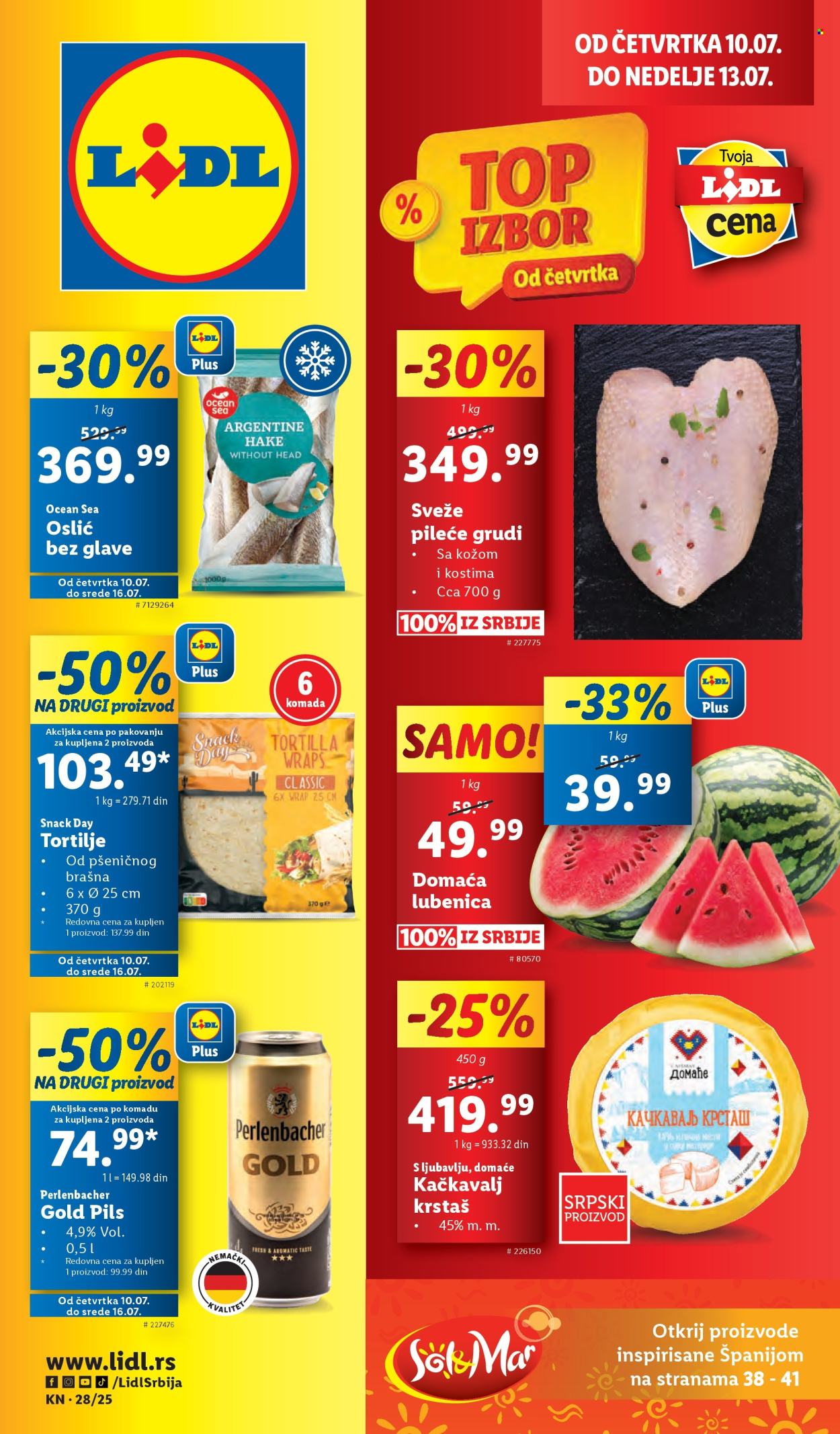 Lidl katalog - 10.07.2025 - 16.07.2025. Stranica 1