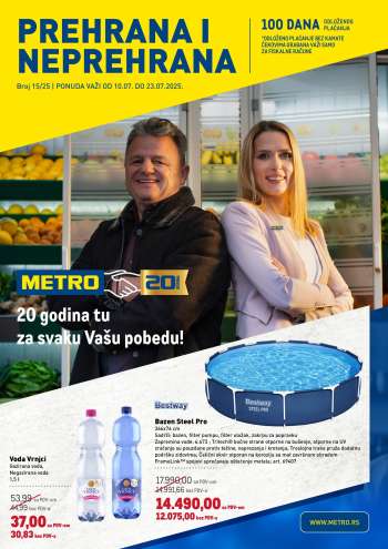 Metro katalog - 10.07.2025 - 23.07.2025.