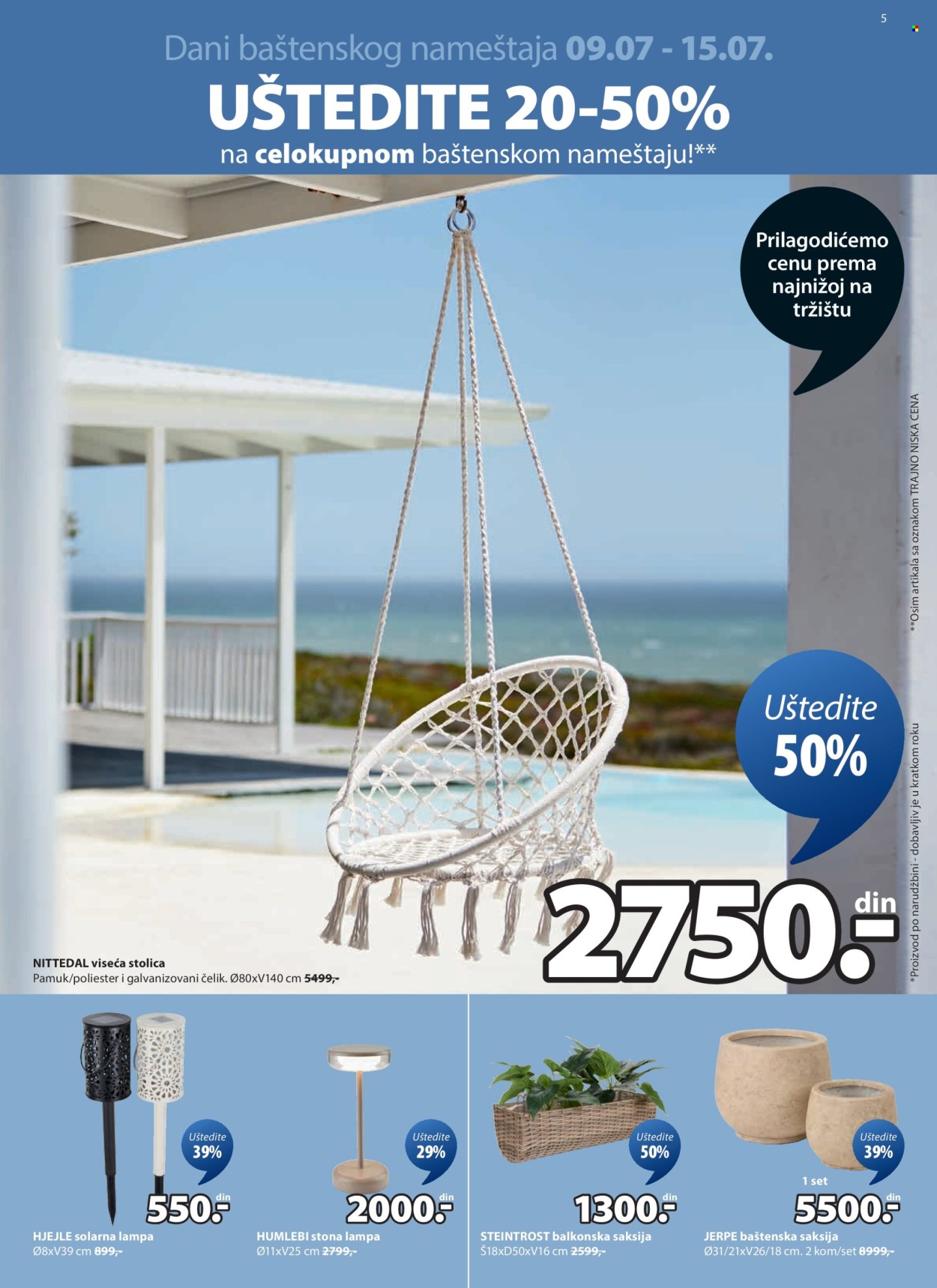JYSK katalog - 09.07.2025 - 22.07.2025. Stranica 6