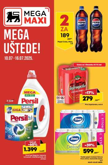 Mega Maxi katalog - 10.07.2025 - 16.07.2025.