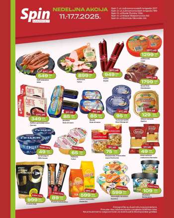 Spin Market katalog - 11.07.2025 - 17.07.2025.