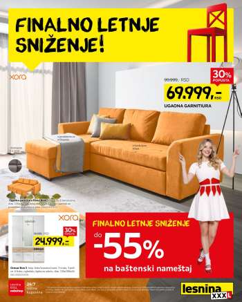 Lesnina XXXL katalog - 14.07.2025 - 03.08.2025.