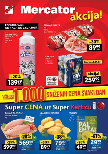 Mercator Centar katalog - 17.07.2025 - 23.07.2025.