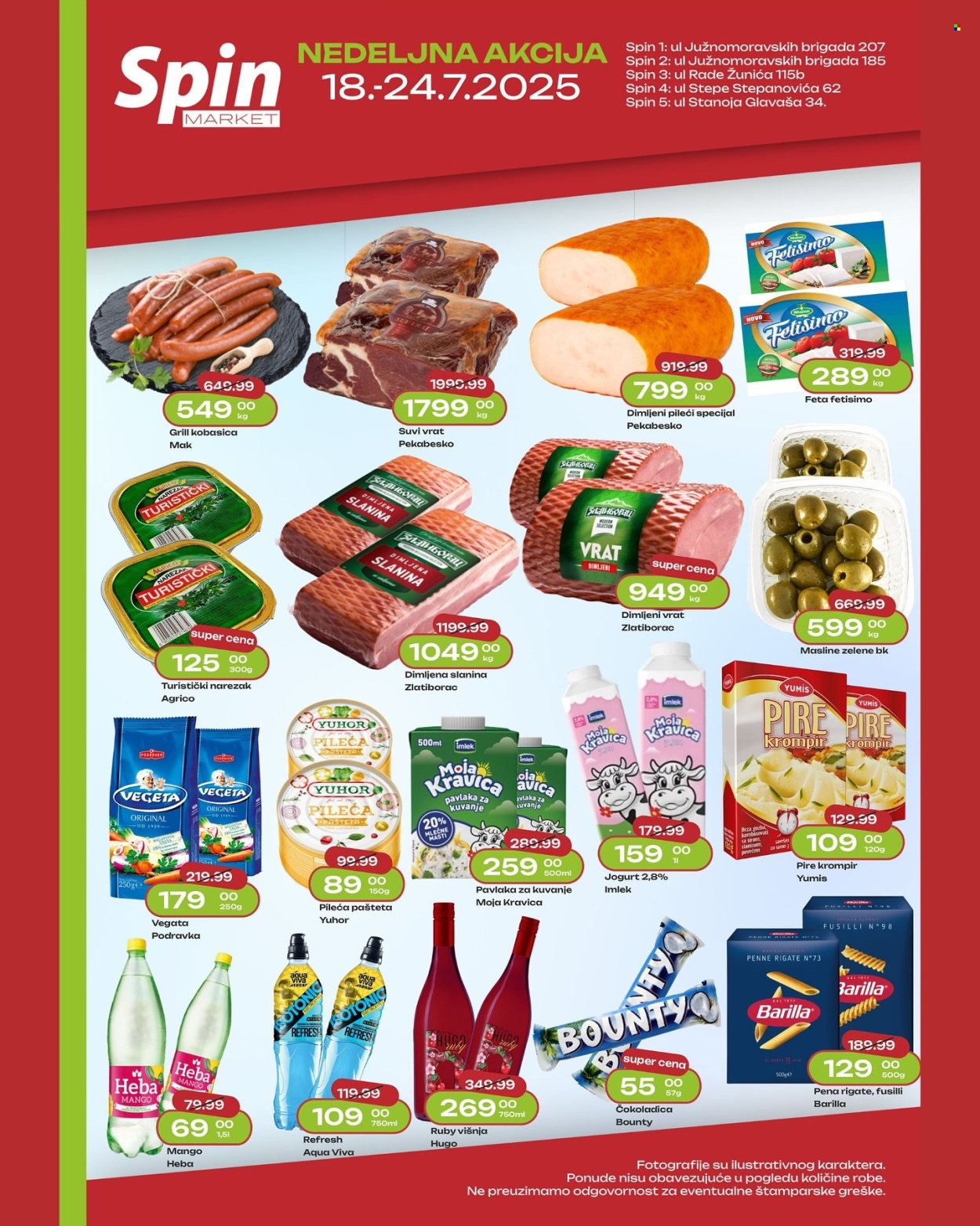 Spin Market katalog - 18.07.2025 - 24.07.2025. Stranica 1