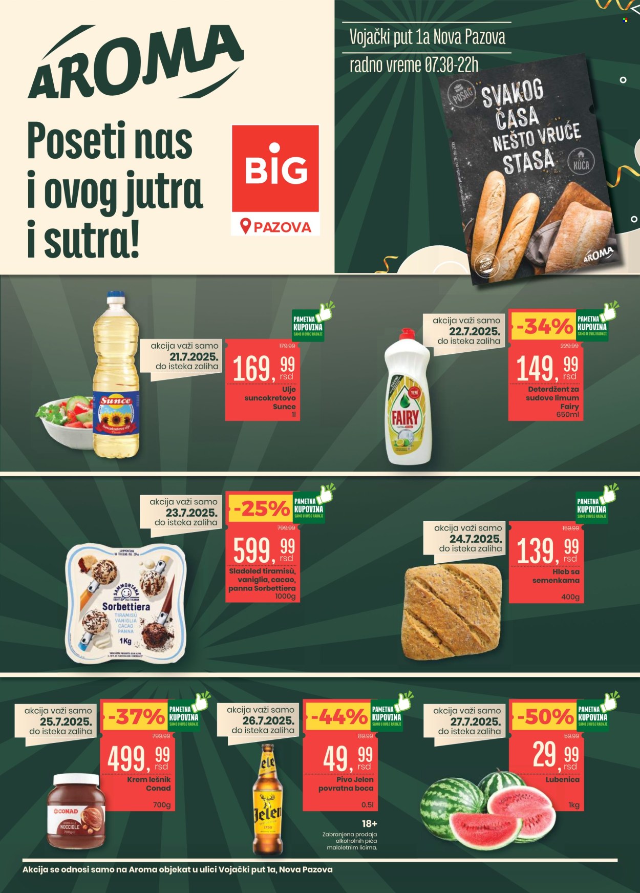 Aroma Market katalog - 21.07.2025 - 27.07.2025. Stranica 1