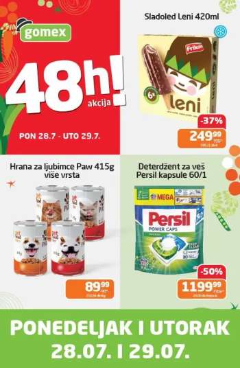 Gomex katalog - 28.07.2025 - 29.07.2025.
