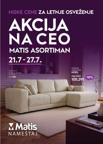 Matis katalog - 21.07.2025 - 27.07.2025.