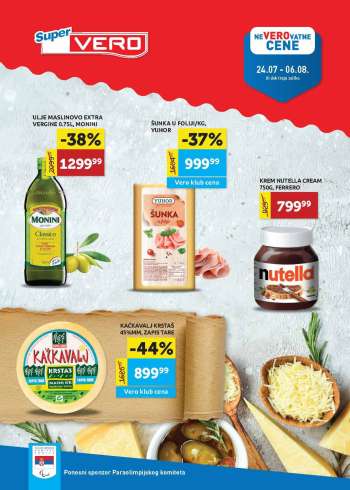 SuperVERO katalog - 24.07.2025 - 06.08.2025.