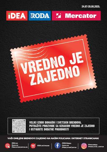 Mercator Centar katalog - 24.07.2025 - 20.08.2025.