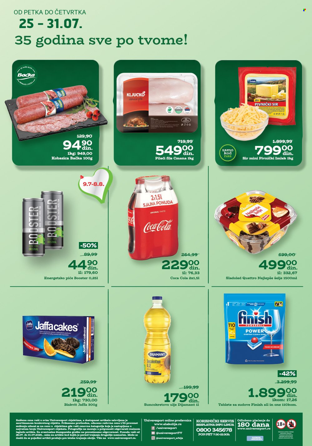 Univerexport katalog - 25.07.2025 - 31.07.2025. Stranica 1
