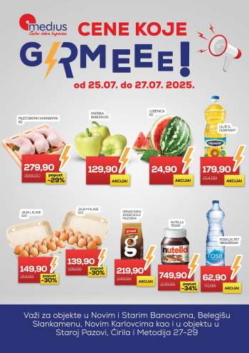 Medius katalog - 25.07.2025 - 27.07.2025.