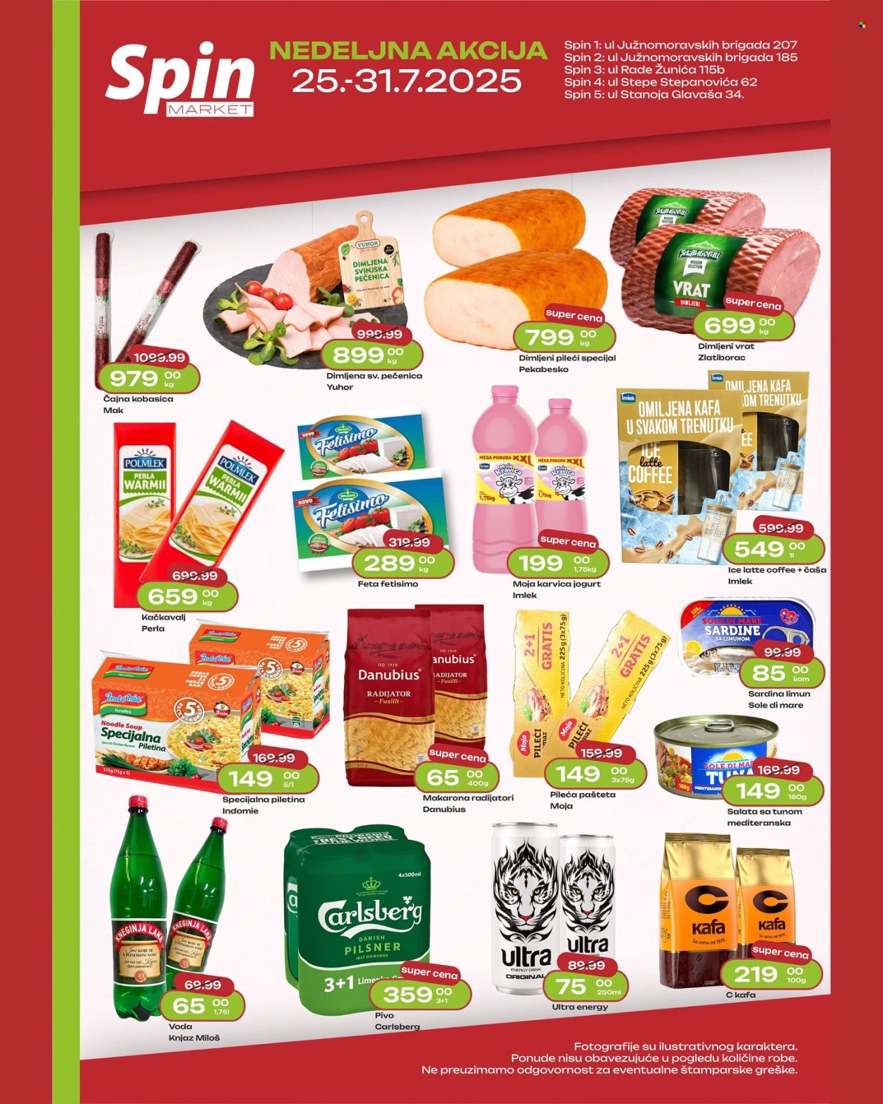 Spin Market katalog - 25.07.2025 - 31.07.2025. Stranica 1
