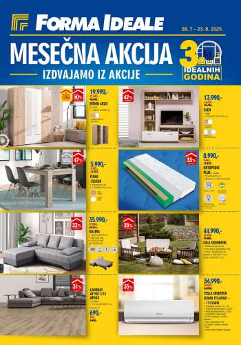 Forma Ideale katalog - 28.07.2025 - 23.08.2025.