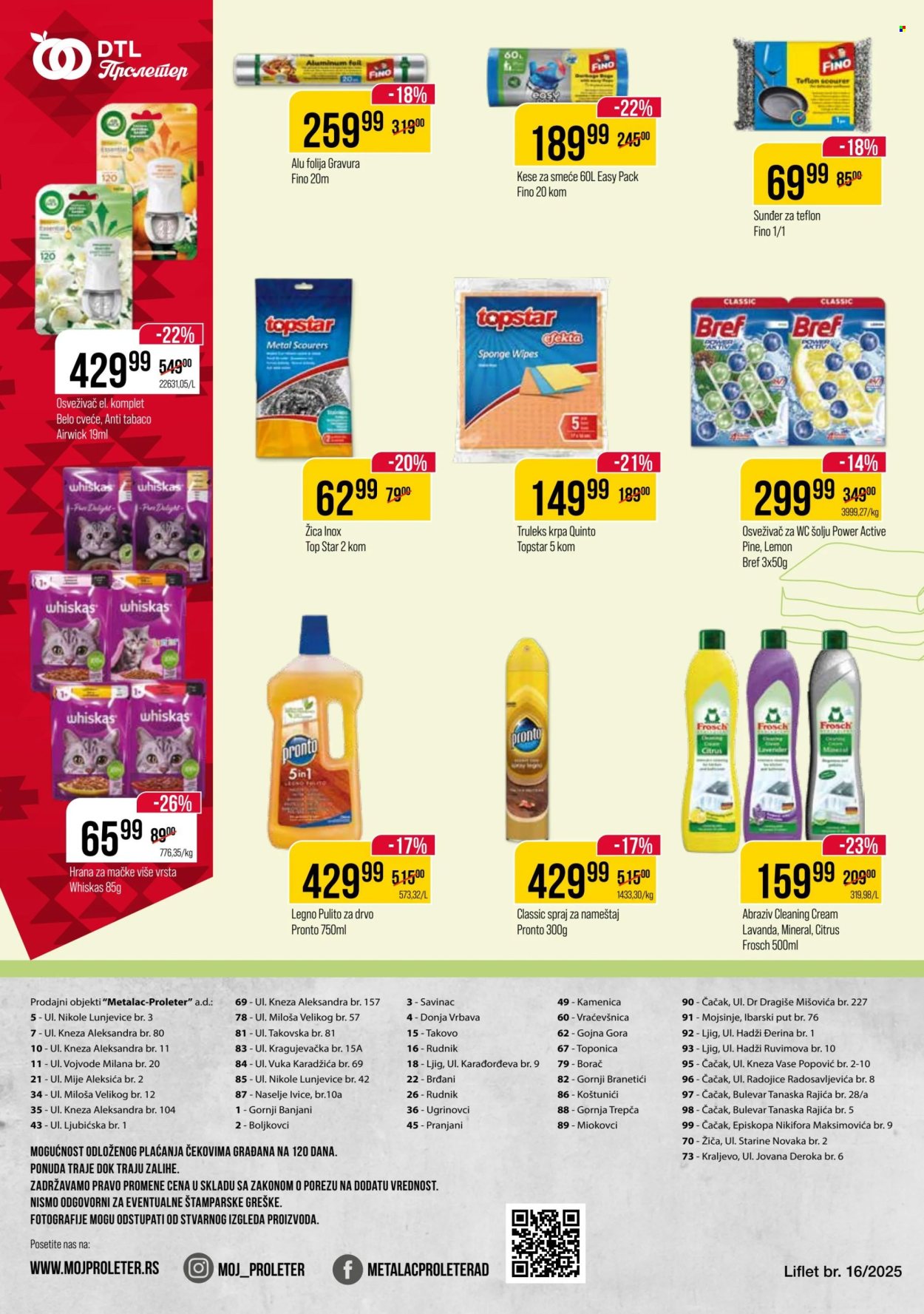 Metalac Proleter katalog - 30.07.2025 - 11.08.2025. Stranica 12