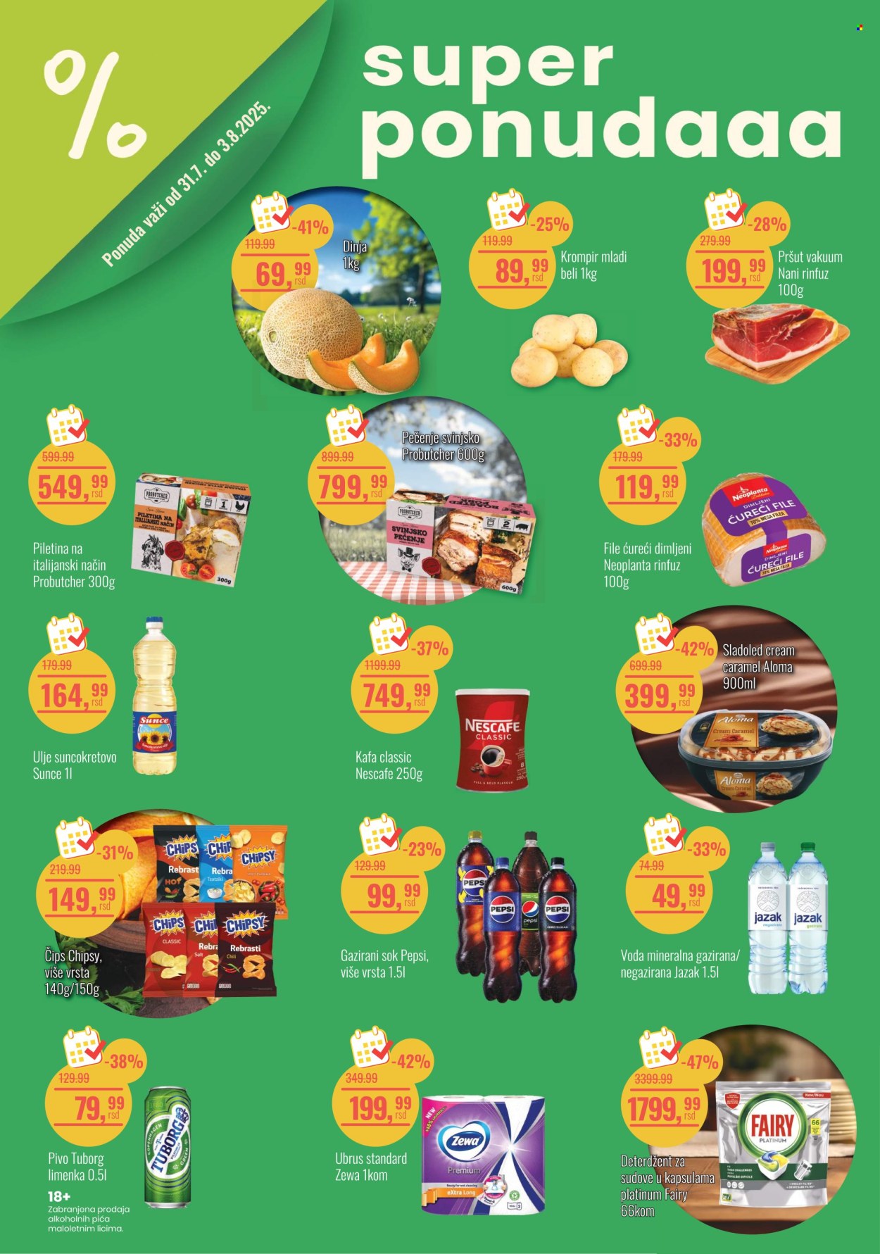 Aroma Market katalog - 31.07.2025 - 03.08.2025. Stranica 1