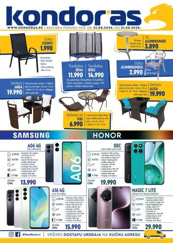 Kondor As katalog - 01.08.2025 - 31.08.2025.