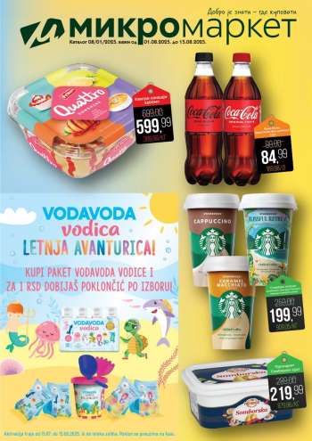 Mikromarket katalog - 01.08.2025 - 15.08.2025.
