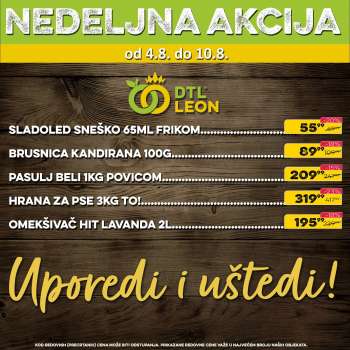 Leon Diskont katalog - 04.08.2025 - 10.08.2025.