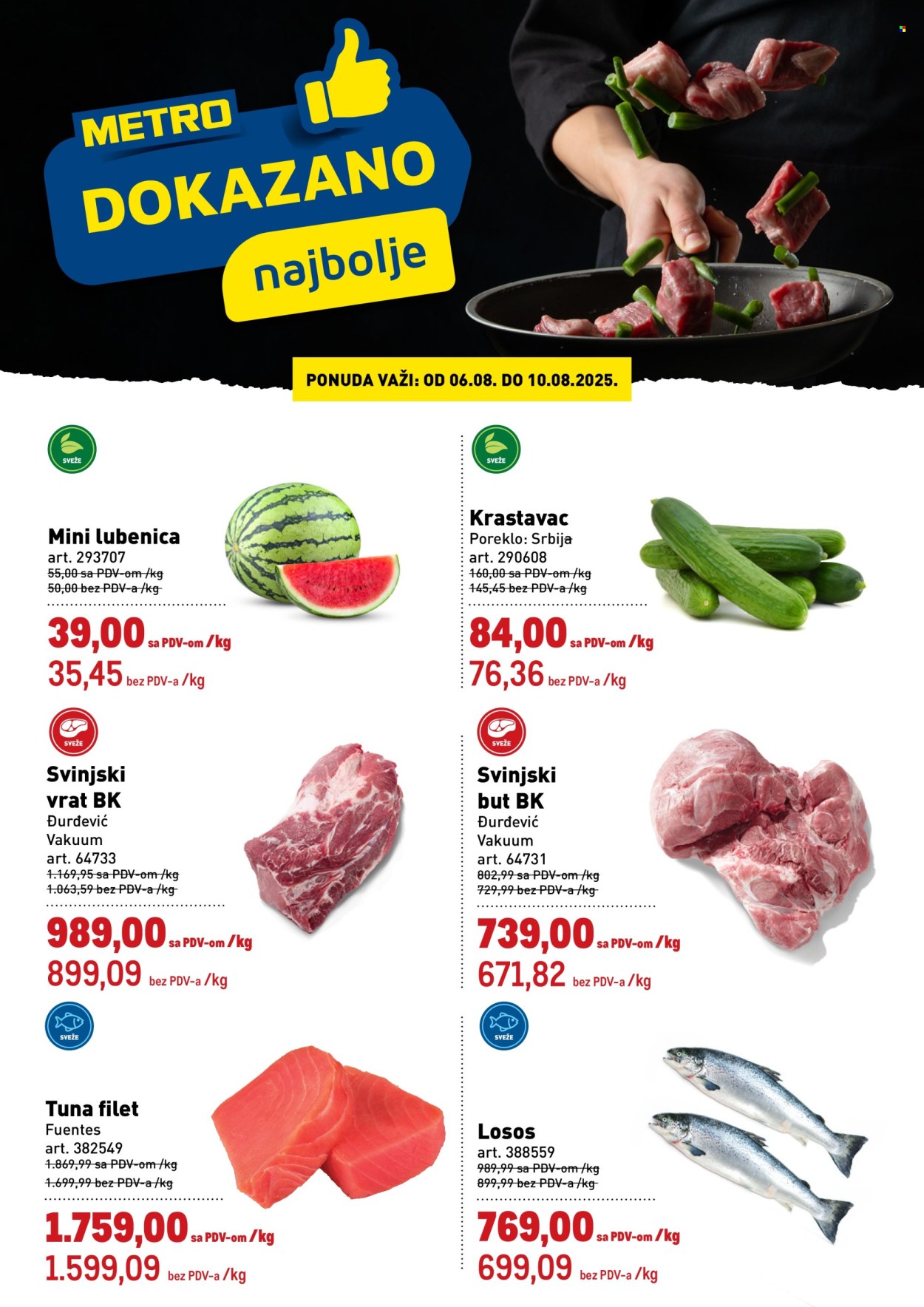 Metro katalog - 06.08.2025 - 10.08.2025. Stranica 1