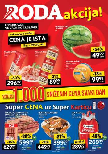 Roda katalog - 07.08.2025 - 13.08.2025.
