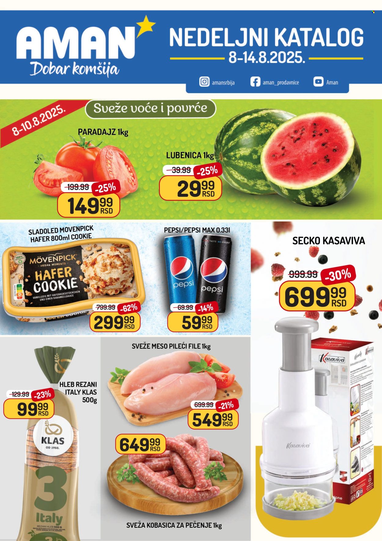 Aman katalog - 08.08.2025 - 14.08.2025. Stranica 1