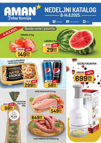 Aman katalog - 08.08.2025 - 14.08.2025.