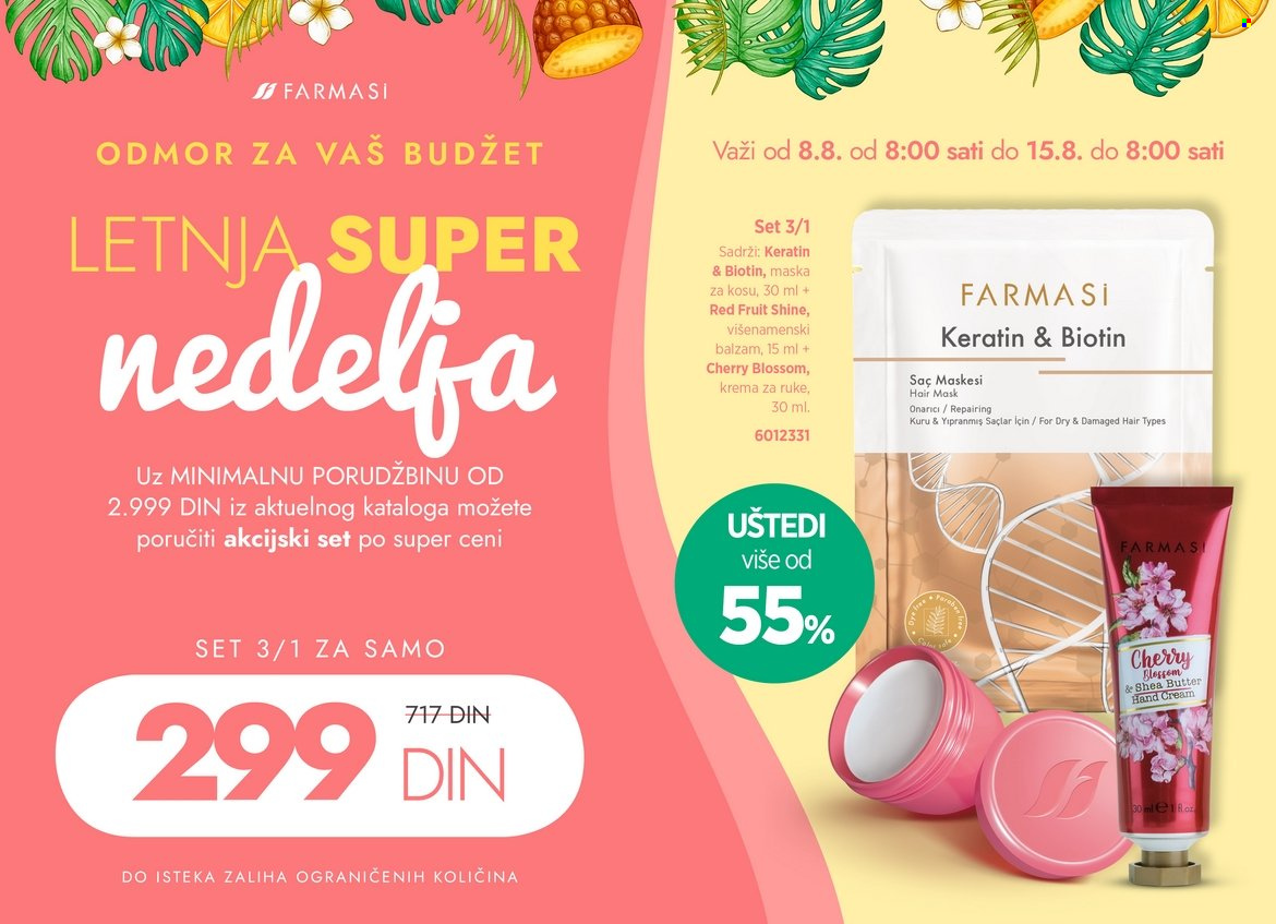 Farmasi katalog - 08.08.2025 - 15.08.2025. Stranica 1