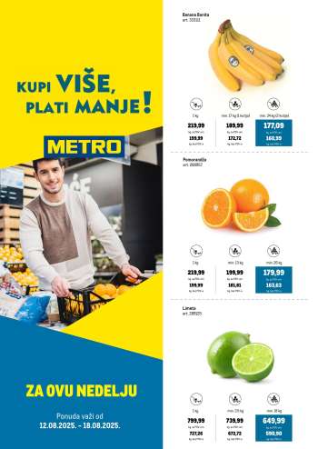 Metro katalog - 12.08.2025 - 18.08.2025.