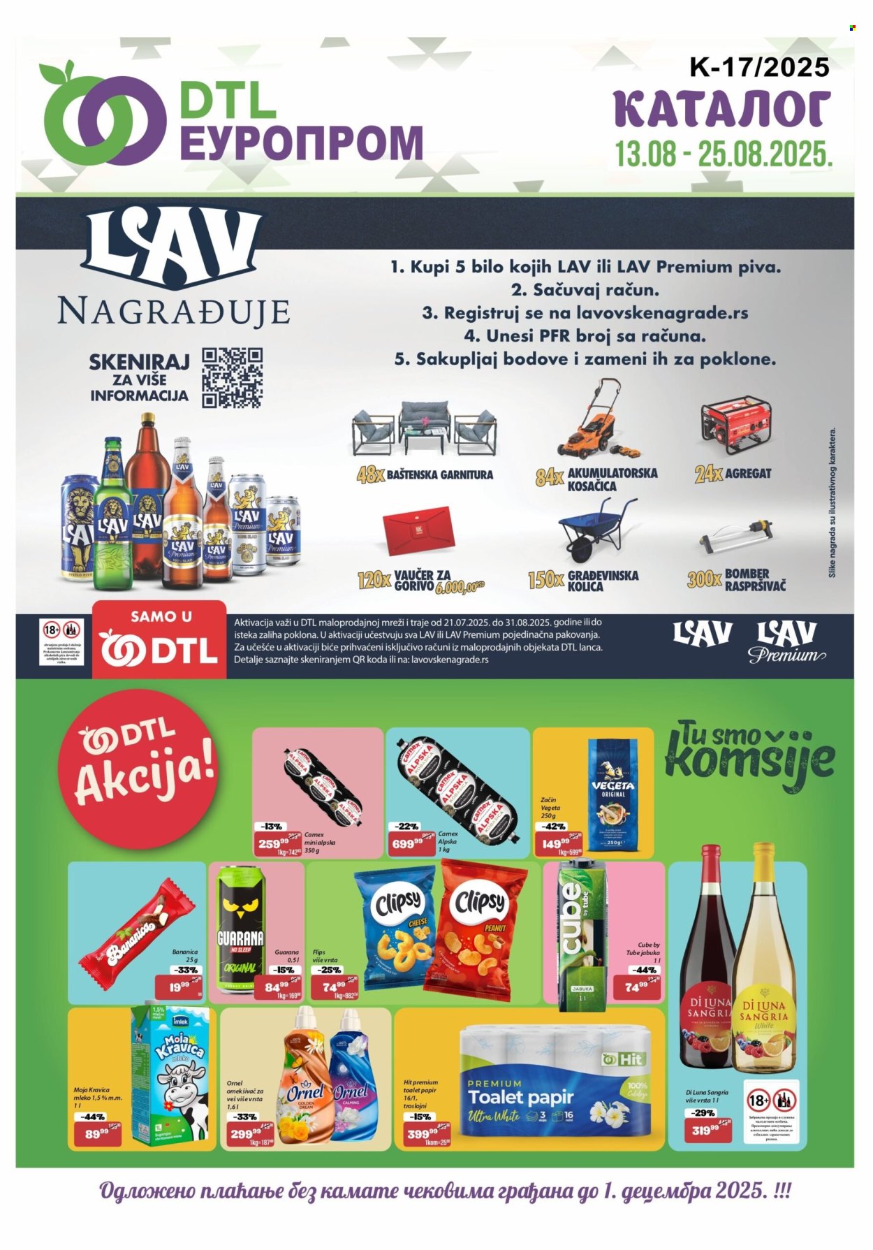Europrom katalog - 13.08.2025 - 25.08.2025. Stranica 1