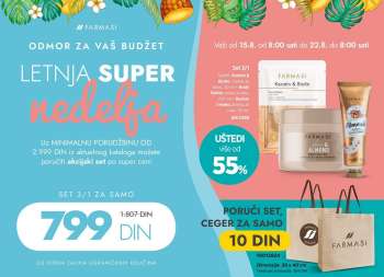 Farmasi katalog - 15.08.2025 - 22.08.2025.