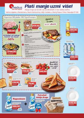 Medius katalog - 15.08.2025 - 21.08.2025.