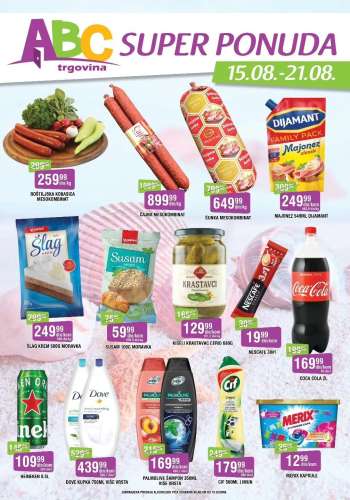 ABC Trgovina katalog - 15.08.2025 - 21.08.2025.