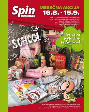 Spin Market katalog - 16.08.2025 - 15.09.2025.