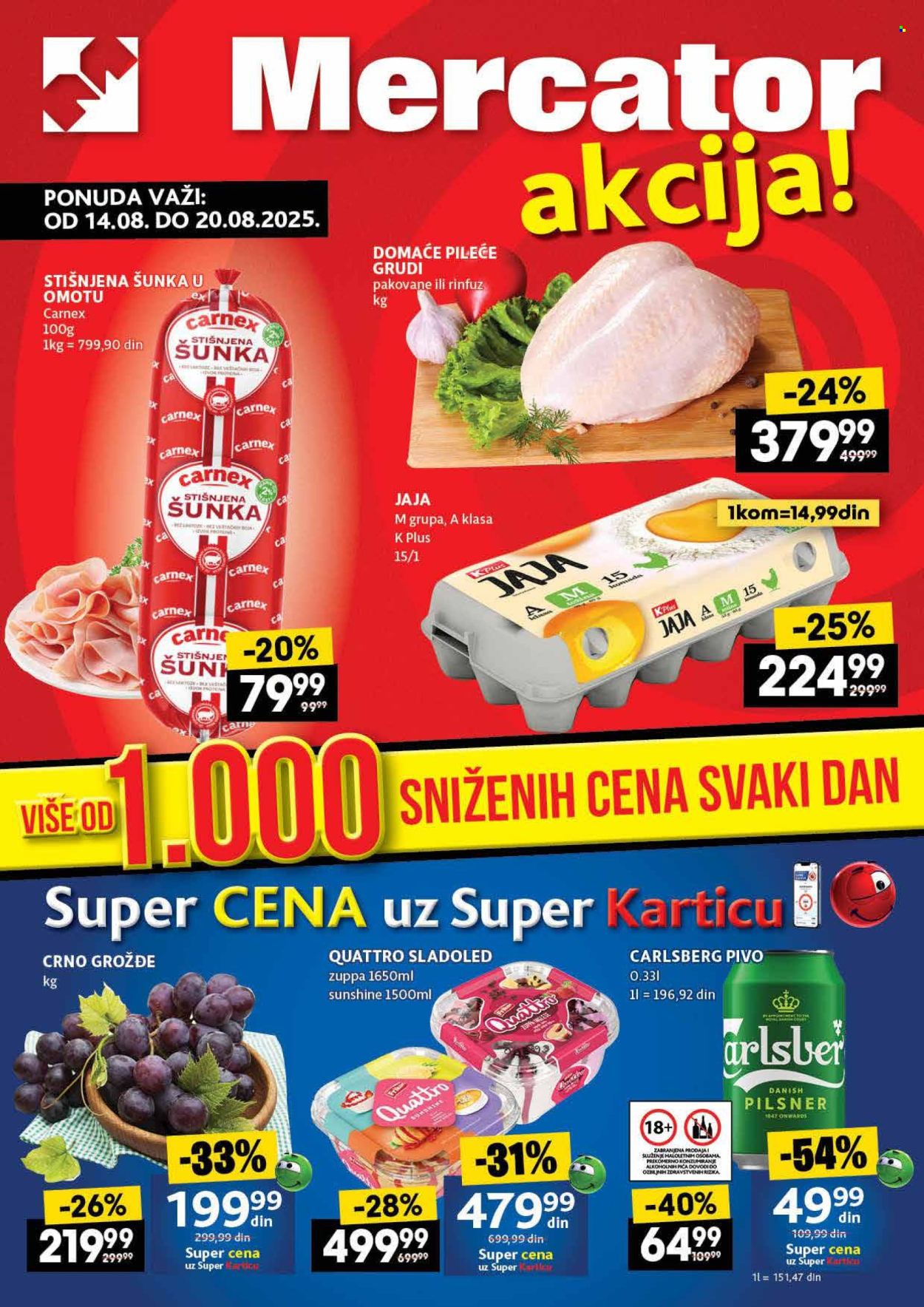 Mercator Centar katalog - 14.08.2025 - 20.08.2025. Stranica 1