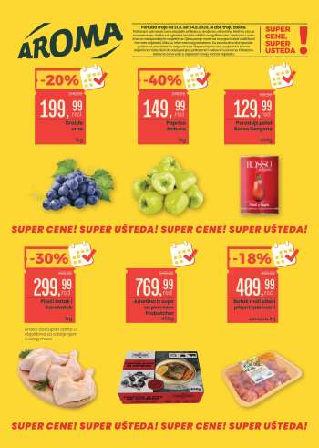 Aroma Market katalog - 21.08.2025 - 24.08.2025.