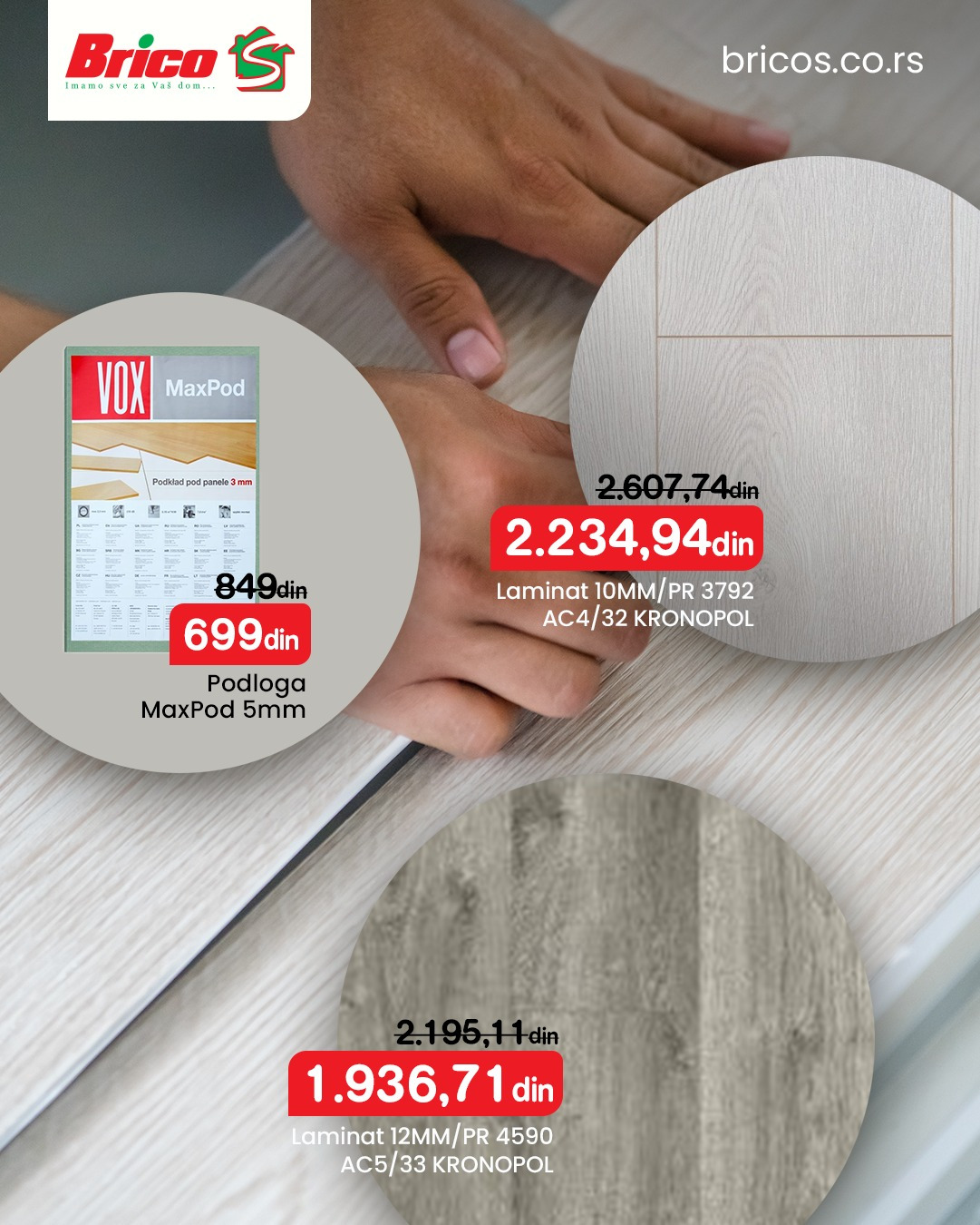 Brico S katalog. Stranica 1