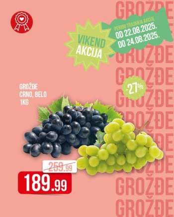 Metalac Proleter katalog - 22.08.2025 - 24.08.2025.