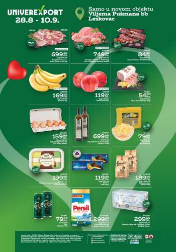Univerexport katalog - 28.08.2025 - 10.09.2025.