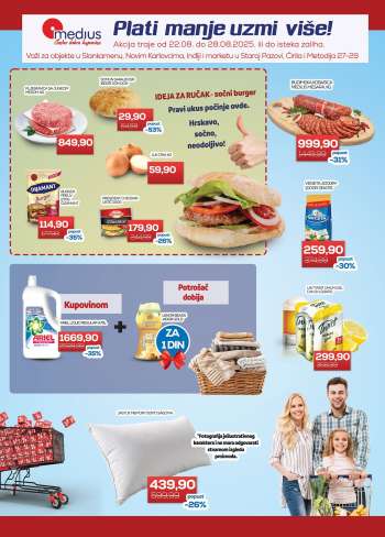 Medius katalog - 22.08.2025 - 28.08.2025.