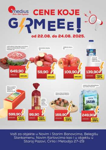 Medius katalog - 22.08.2025 - 24.08.2025.