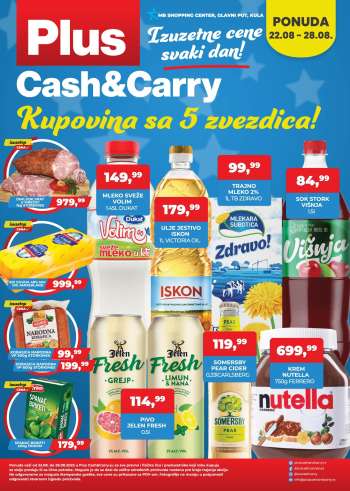 Plus Cash & Carry katalog - 22.08.2025 - 28.08.2025.