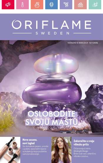 Oriflame katalog - 24.08.2025 - 13.09.2025.