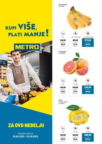 Metro katalog - 26.08.2025 - 01.09.2025.