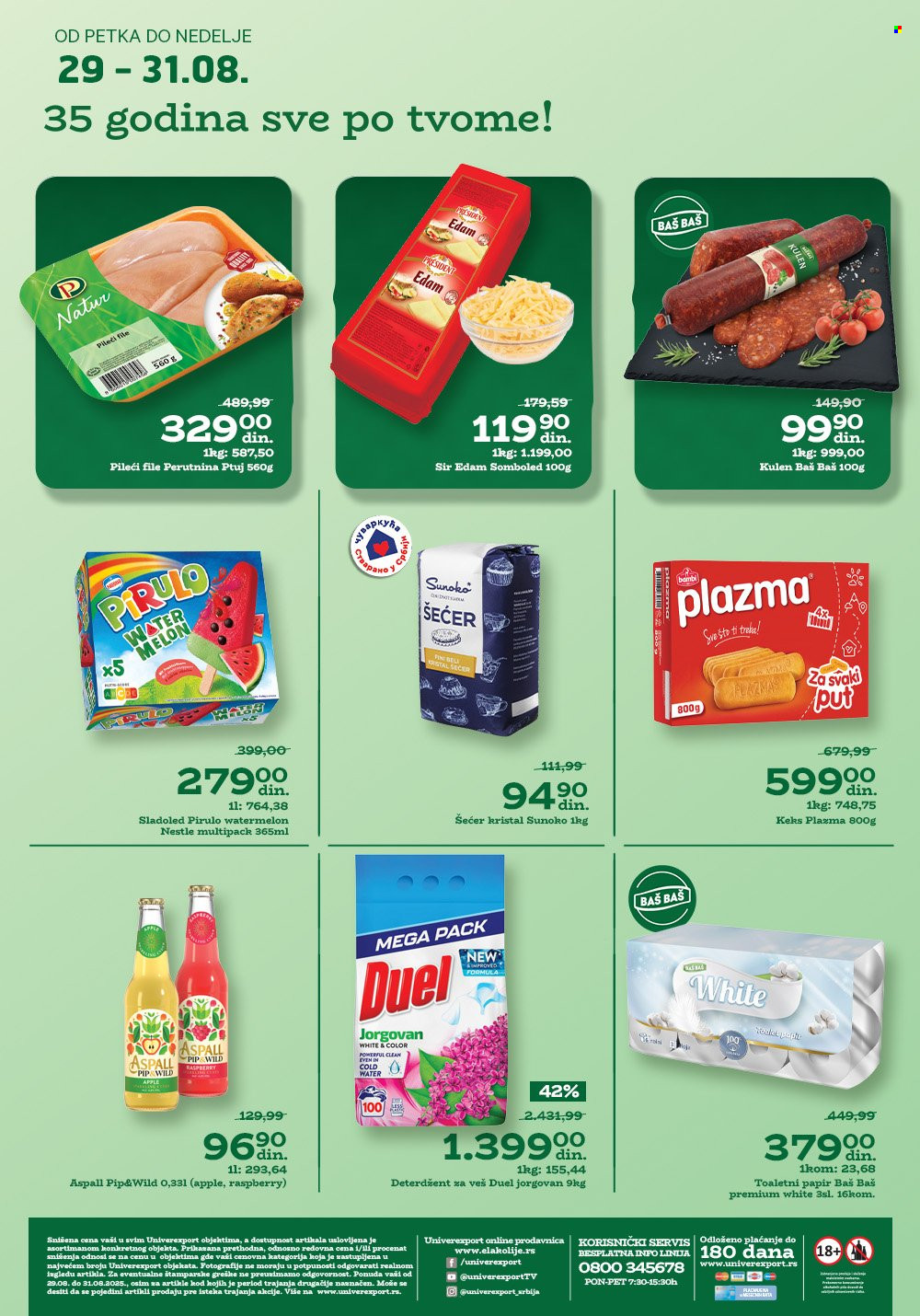 Univerexport katalog - 29.08.2025 - 31.08.2025. Stranica 1